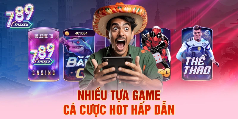 Kho game cá cược đa dạng tại luck88